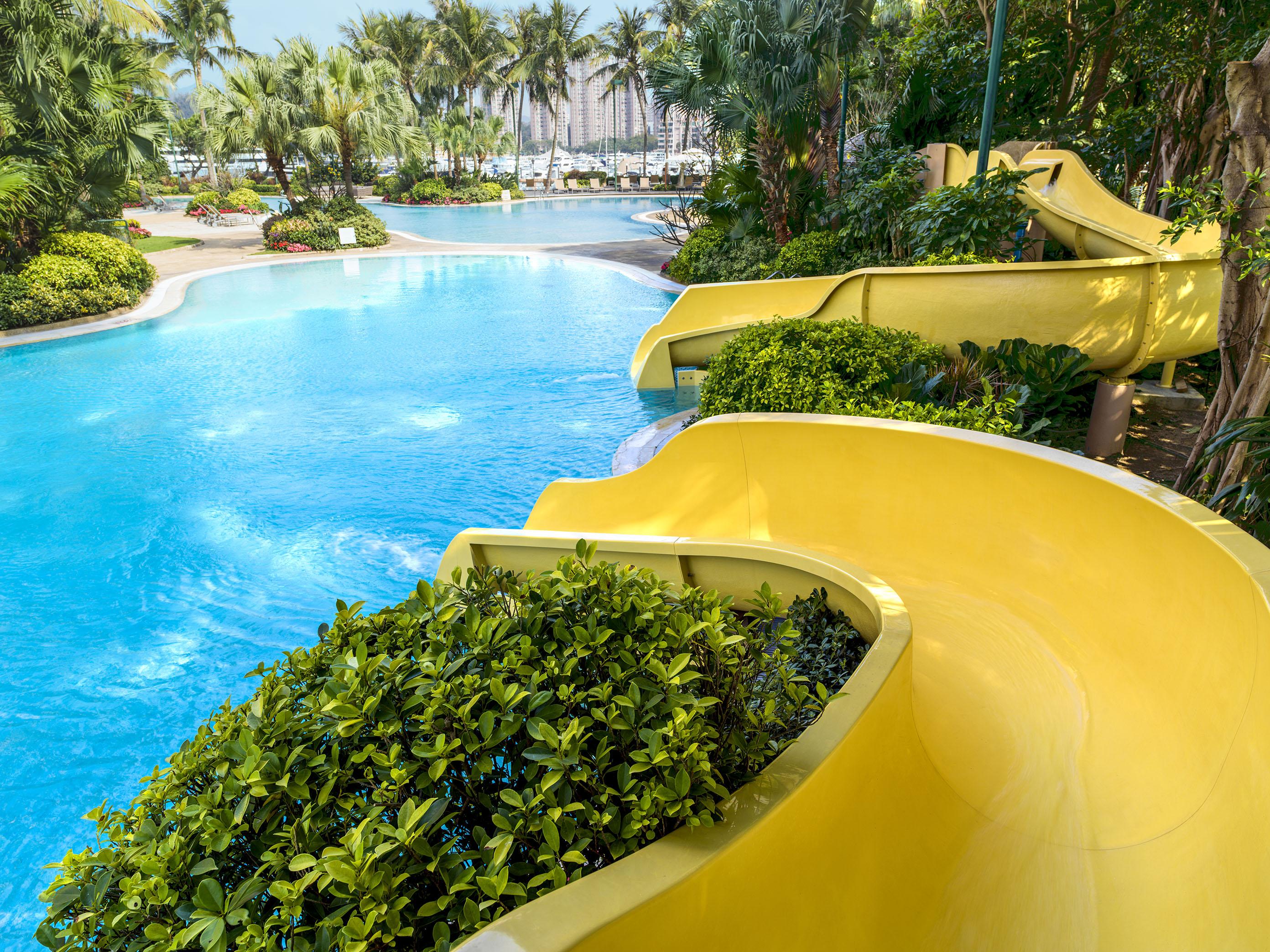 Hong Kong Gold Coast Hotel Εξωτερικό φωτογραφία Water slide